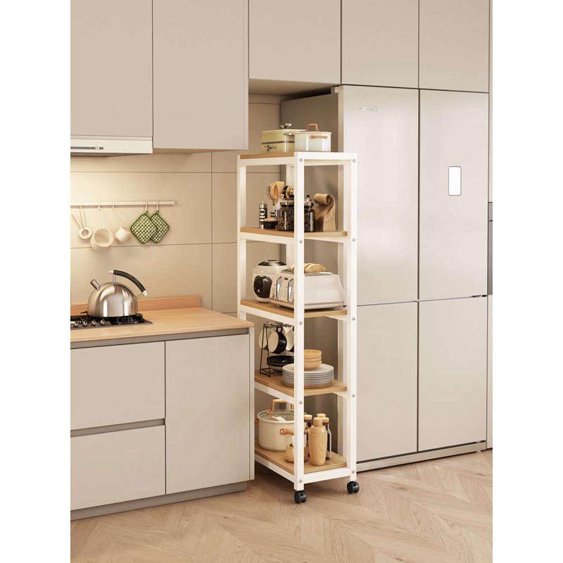 Y^厨房超窄夹缝落地置物架小尺寸冰箱旁边的收纳柜可移动缝隙窄架,厨房/烹饪用具,厨房抽屉置物架,淘宝优惠券,粉丝福利购,淘宝优惠卷