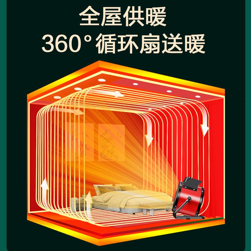 爆款小钢炮取暖器暖风机家用小太阳工业大功率电暖气