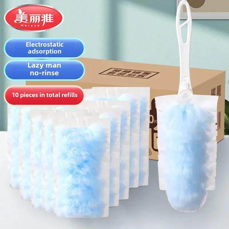 Beauty Ya Static Dust Removal Swab Disposable Chicken Feathe - 实物图