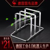 三四钢 支架 304不锈钢菜板架加厚厨房专用单独砧板放置架放菜板