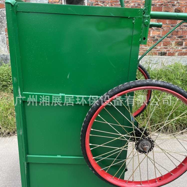 户外铁质人力手推环卫清洁保洁垃圾车小区物业公园垃圾桶垃圾箱厚
