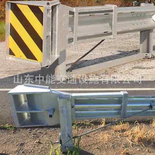波形梁钢护栏吸能端头波形防撞护栏高速公路护栏板热镀锌护栏板