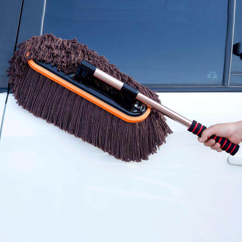 擦车神器汽车除尘掸子蜡油拖扫车雪灰尘刷子车用拖把洗车工具套装