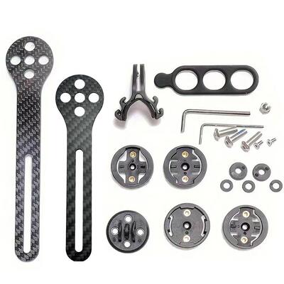 码表支架一体弯把多功能延长支架 适用百锐腾一体把手wahoo码表架