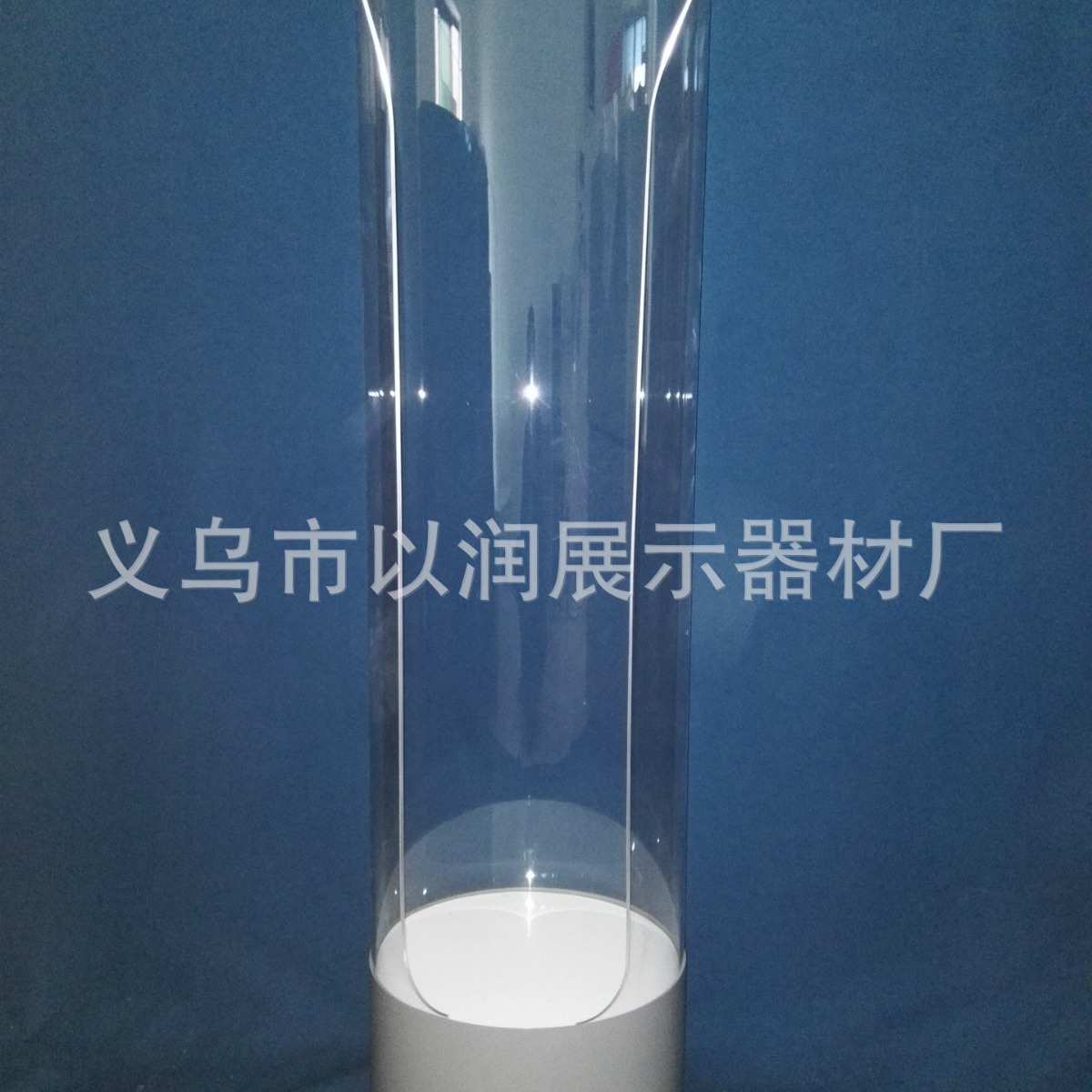以润圆形枕桶亚克力U型颈旅行枕靠枕展示架飞机枕头展柜厂家直售
