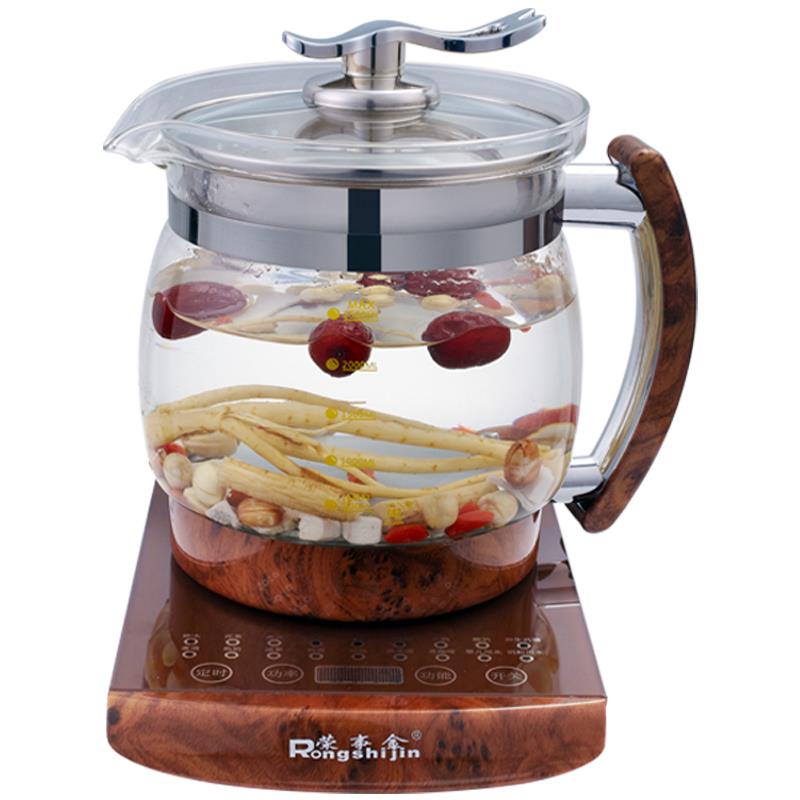 高档2.5升大容量电水壶养防溢煮茶壶-煎药壶壶玻璃生SD2500B
