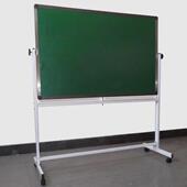 移动白板支式 绿办磁性板黑板公广告展板培训写字板留言15展板示架