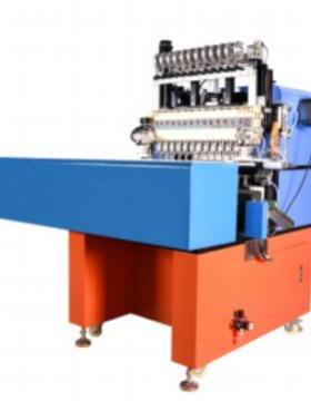 供应PD-102ZA12轴全自动绞线上料绕线包胶机机床微细线绕线机电子