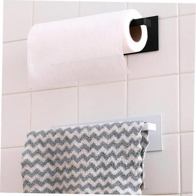Paper Towel holder non-perforating kitchen paper hanger roll
