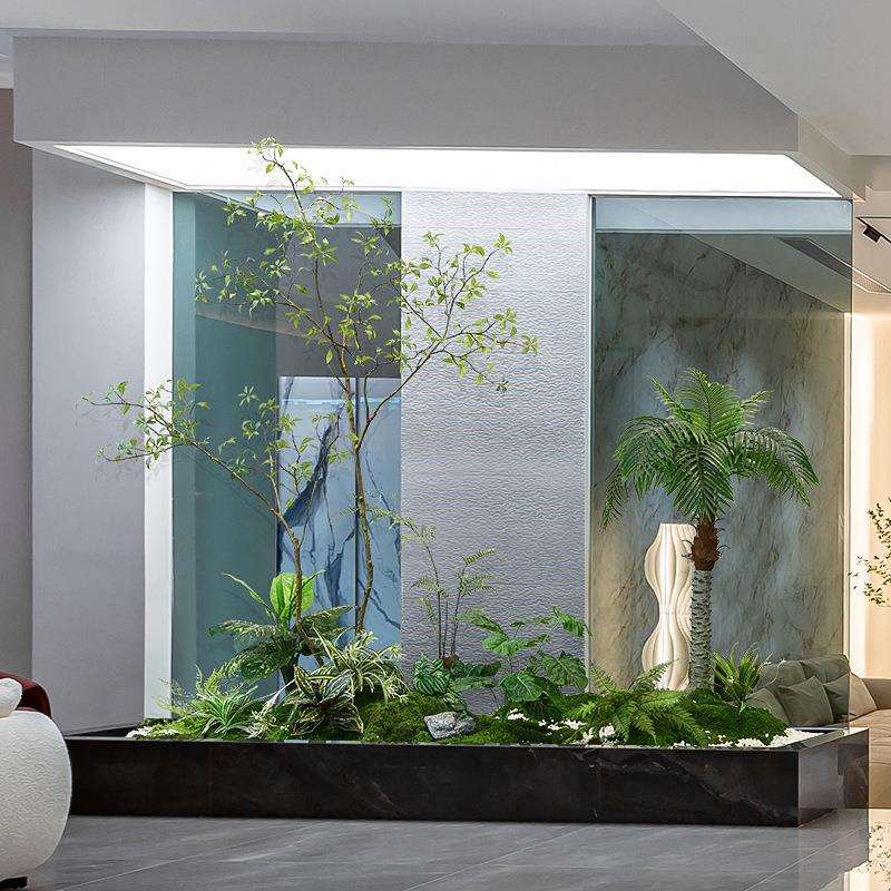 北欧仿真树马醉木盆栽绿植套餐造景室内软装植物假树盆景景观摆件