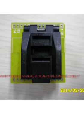 IC烧录座SOP-16特殊SOP-14带盖子IC51-0162-1035-1脚距1.27MM