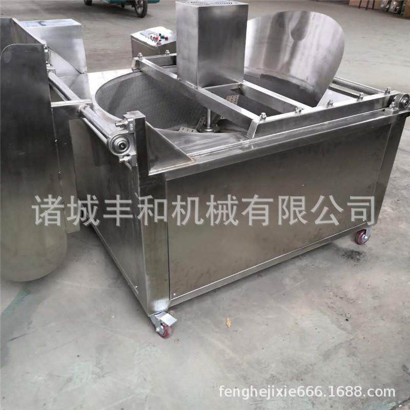 自动控温油炸机休闲食品加工设备厂家锅巴包浆麻花油炸机