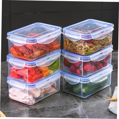 plastic food storage box can container lunch bottle kitchen