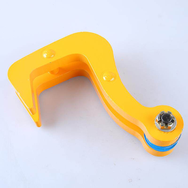 钢板吊装起重吊YRF板钳钳S双板起重吊1T2t3t5t8t单吊钩钳Q单板钩