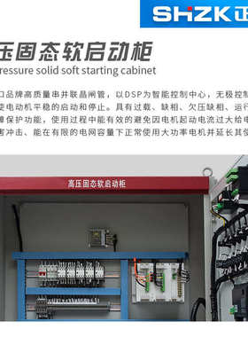 中高压固态软启动柜3KV6KV10KV起动电机水阻液阻660、690、1140V