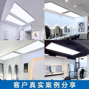理发店无影灯直播办YKX间室专用顶灯公会议室l超亮美发店ed长条吊
