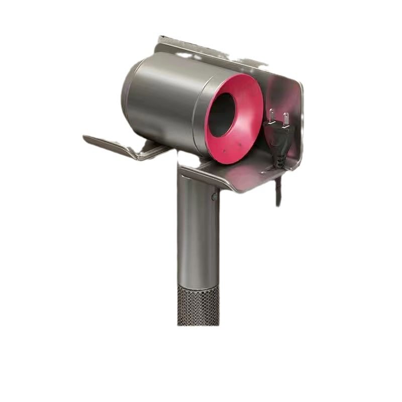 吹风机置物架免打孔卫生间壁挂式强力吸附收纳架电吹风吹风机收纳