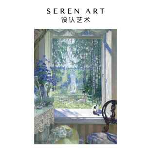 SERENART《花园的敞窗》500片高级感油画治愈系高颜值拼图成人版