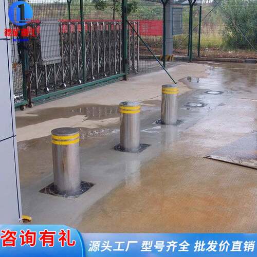 液压升降柱 学校发光路桩全自动防撞柱 小区警示柱不锈钢阻车器