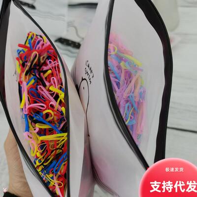 Children's disposable elastic hair ties, small hair bands, h