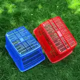 Большая ручка, металлическая портативная корзина для домашнего использования