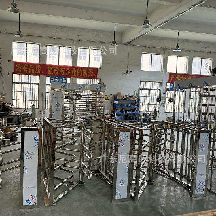 尼高迈菱形单向门,超市防止倒回转的手推旋转门,安全控制单项门闸