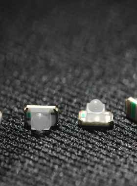 高亮1206凸头聚光翠绿色LED灯 3216球头绿光贴片发光二极管带透镜