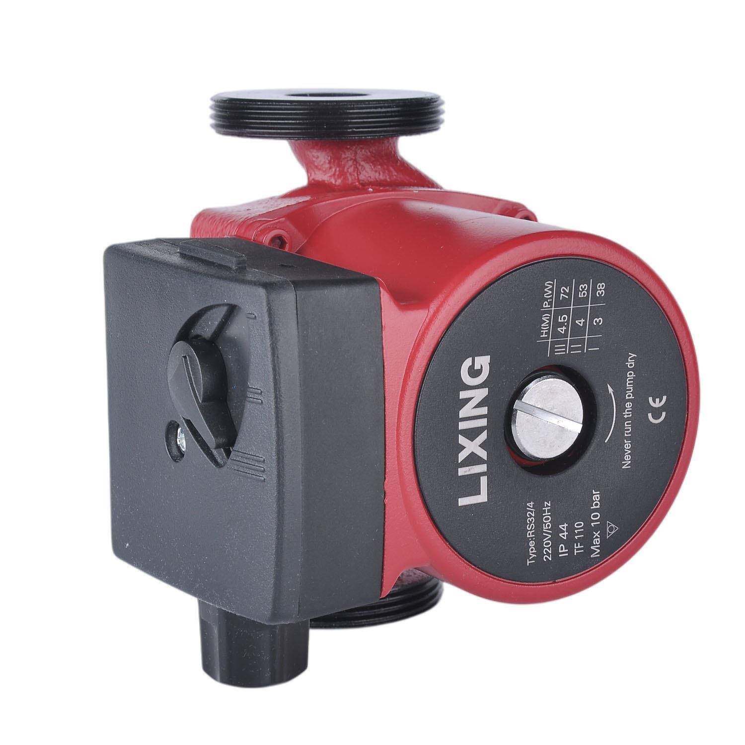 LPS32-6G三档调节太阳能热水管道增压泵地暖气锅炉泵冷热水循环泵