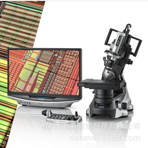 VHK-6000高景深三维显微镜SMT贴片3D测量微深高度2点快速测量拍照