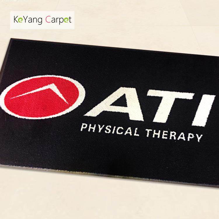 科洋尼龙印花橡胶地垫地毯商用商场星期垫广告Logo Door Mat