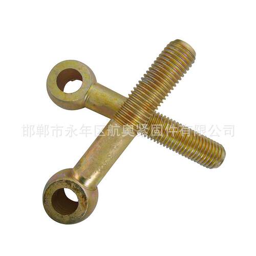 GB798活节螺栓 镀锌发黑 鱼眼螺丝8-24