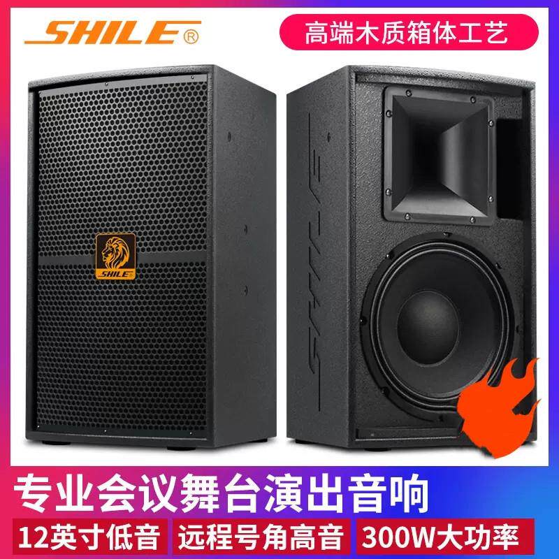 狮乐BM99专业音响舞台演出会议家庭卡拉OK舞蹈室KTV高档12寸音箱