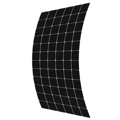 半柔性太阳能板PET/ETFE光伏板18V/36V家用户外船房车顶可弯曲