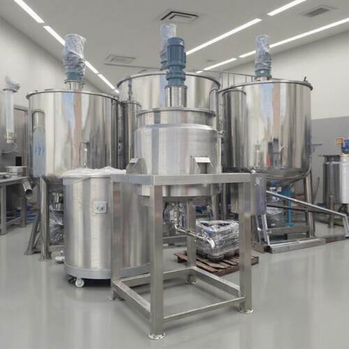 不锈钢液体配料缸化工搅拌桶涂料墨水混合设备真空反应釜现货