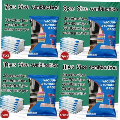 10PCS vacuum bag gift getter pump storage compression bag