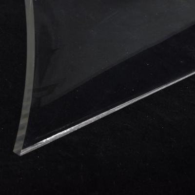 亚克有机玻明璃板定制异形热弯透弧形板块加U力形工罩子定做厚板