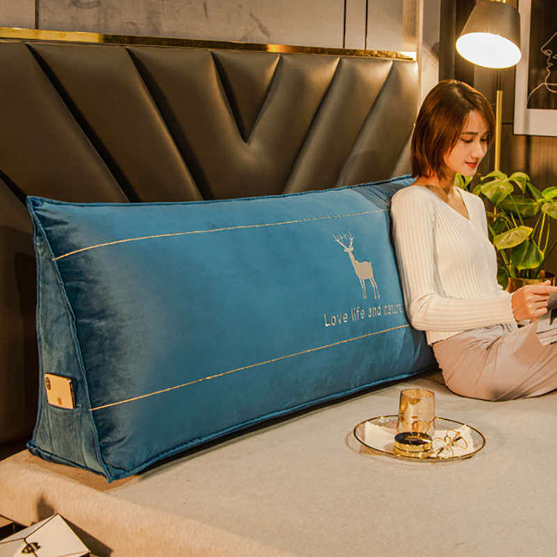 三角床头靠垫可拆洗床上大靠背卧室沙发双人靠枕护腰软包榻榻米,居家布艺,靠垫/抱枕,淘宝优惠券,粉丝福利购,淘宝优惠卷