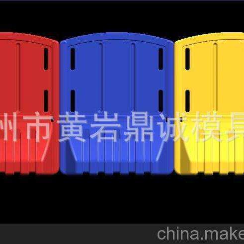 塑料施工围挡中空吹塑模具塑料模具水马模具交通吹塑围挡模具