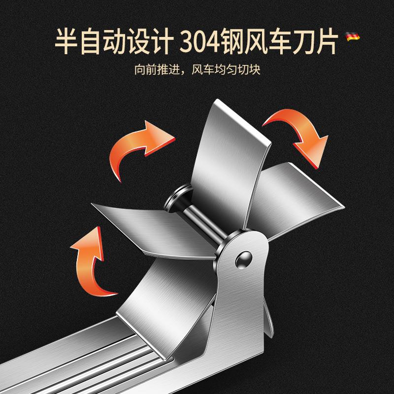新款直销304不锈钢西瓜切块器快速切西瓜神器哈密瓜分割器水果果