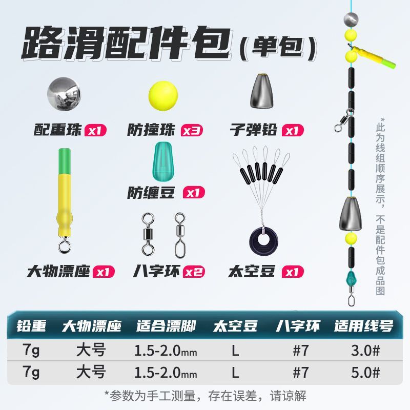 配件配件搭配套装便携渔具套装