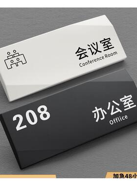 创意办公室门牌科室牌公司部门标识牌总经理室会议室财务室标志挂