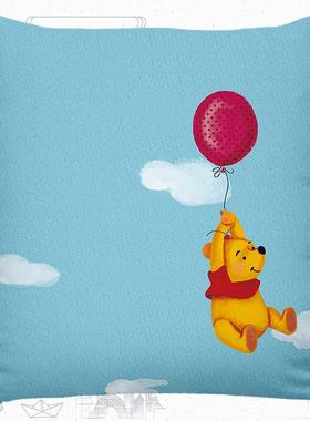 高档小维尼熊 innie the ooh 尼维熊 抱枕被 床上小被P子靠W垫抱