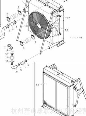 110958-01895支架PU158斗山