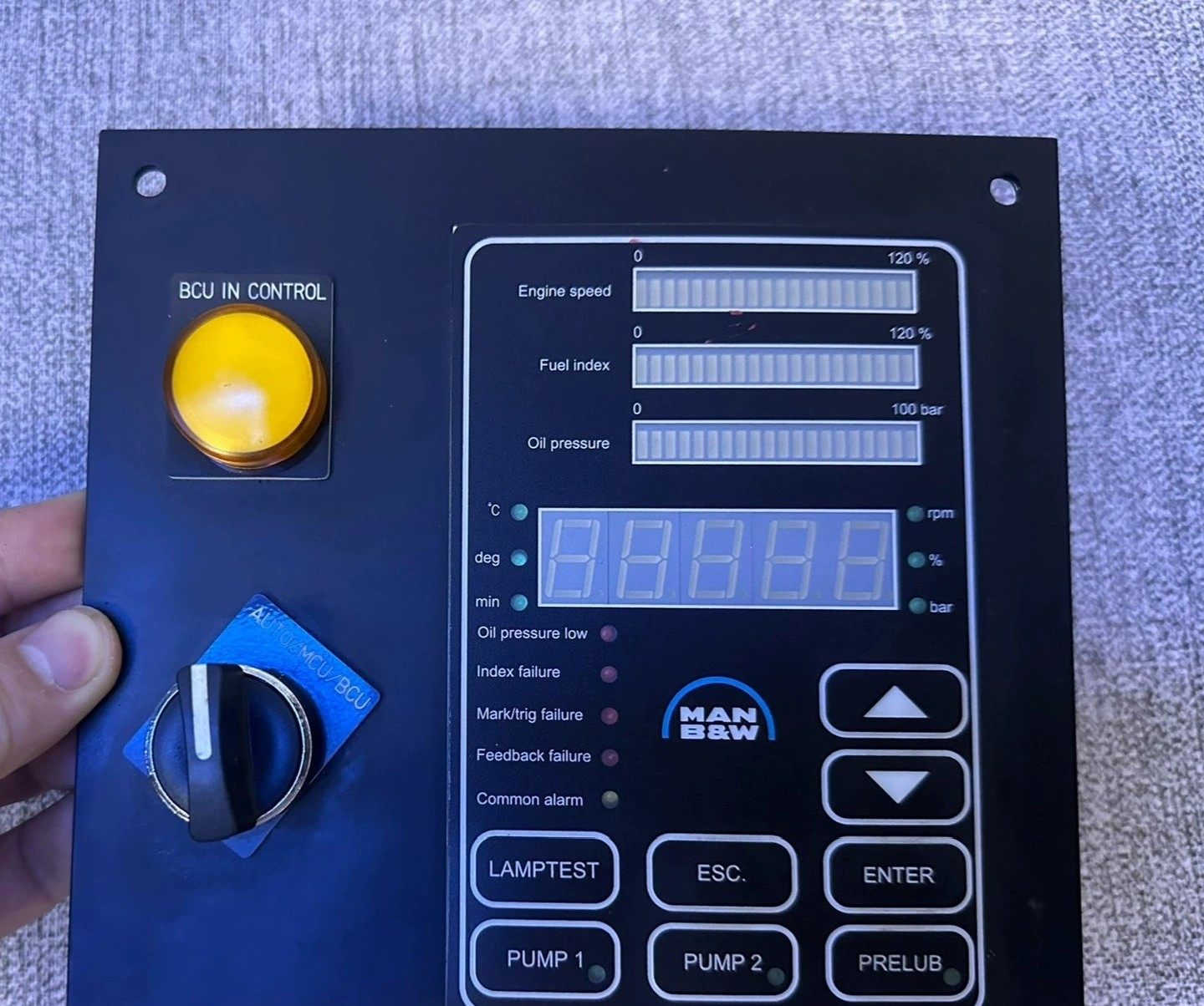 MAN B&W HMI控制面板，型号3171197，全新原装