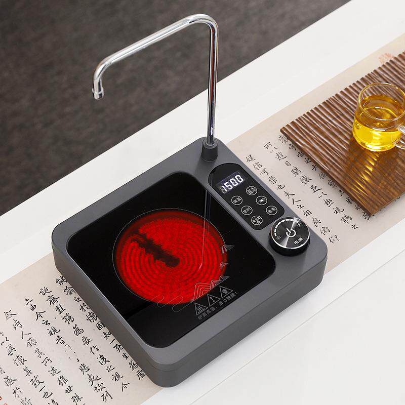 自动上水电陶炉抽水茶炉煮茶器煮茶炉智能烧水泡茶专用养生煮茶壶