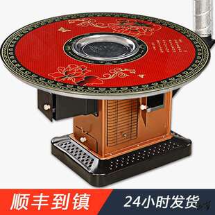 大锅台柴火灶野火饭灶台饭店柴火灶室内烧柴火家用户外庭院