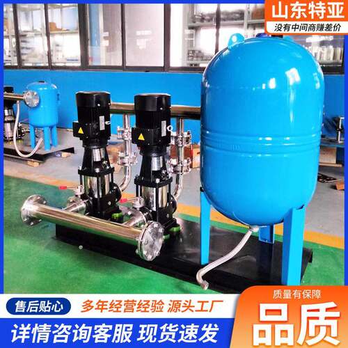无负压恒压变频二次供水设备小区楼工地生活用水压给水设备