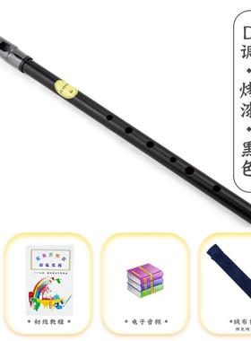 高档Feadog笛飞爱尔兰哨笛黄铜D调镀镍C叨调乐锡初学者自学器竖吹
