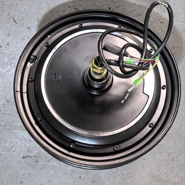 14寸电动车自行车滑板车直流无刷轮毂鼓刹电机电动车马达36V500w