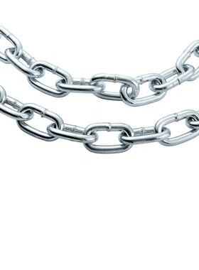 现货直HCC供25斤条装焊口铁条链家用五金焊公索具防盗接铁镀锌链